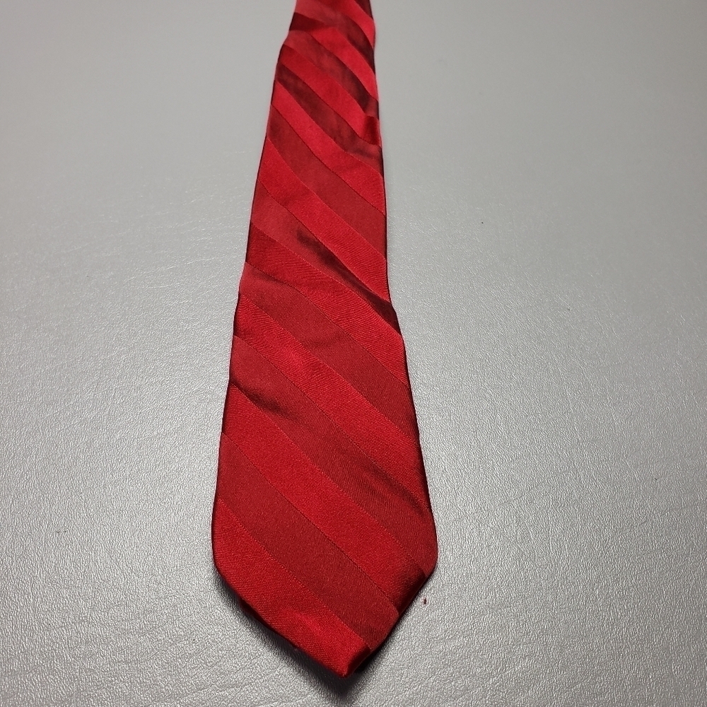 George mens red tie